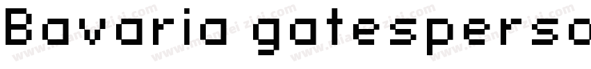 Bavaria gatesperson字体转换